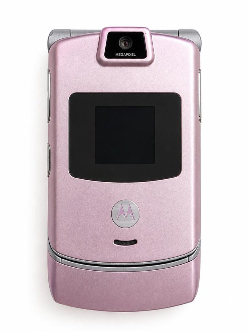 Rare Vintage Motorola RAZR V3c - Satin Pastel / Baby Pink - Working w/ OEM